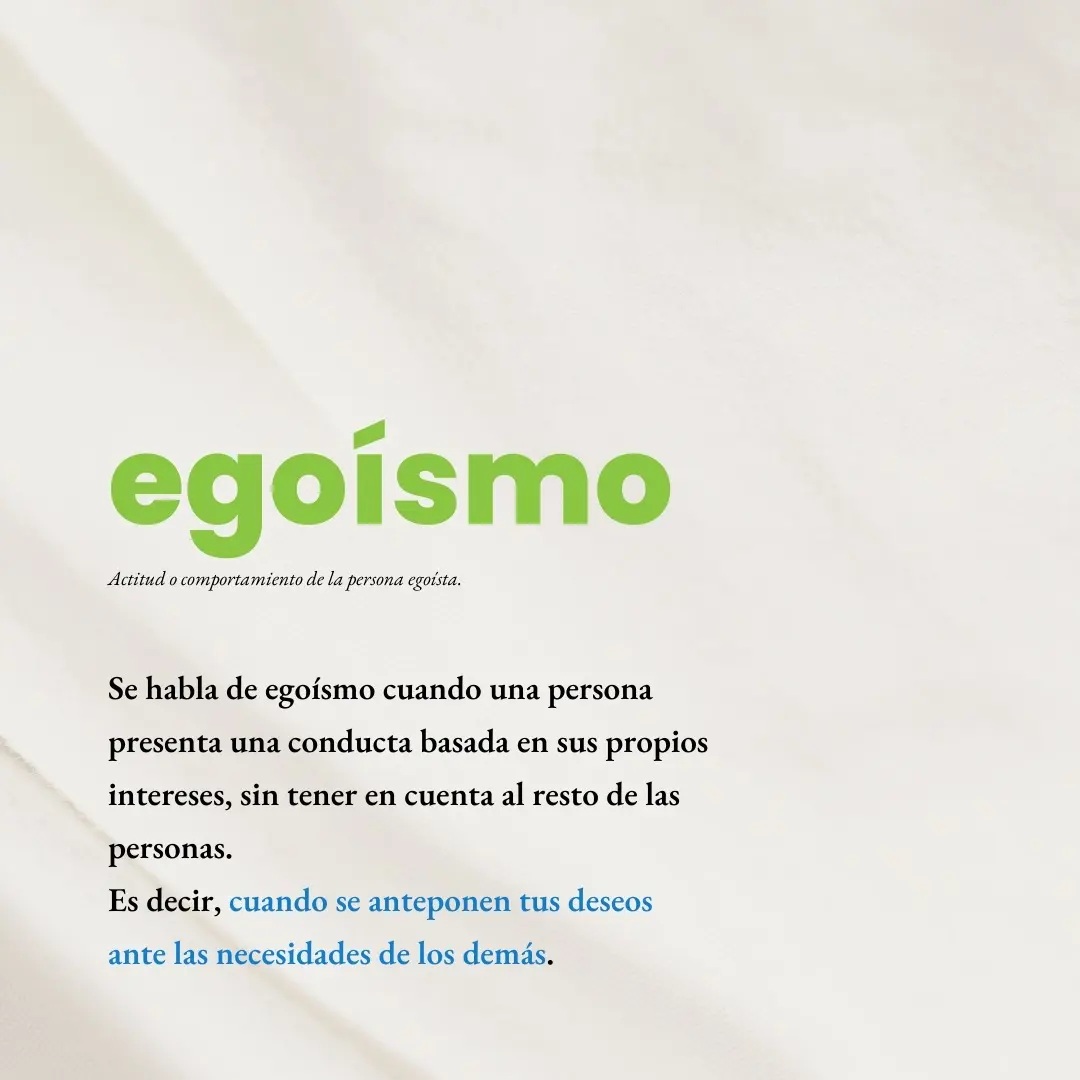 Egoísmo – CIMA