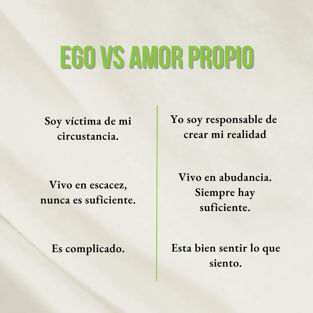Ego vs Amor Propio – CIMA