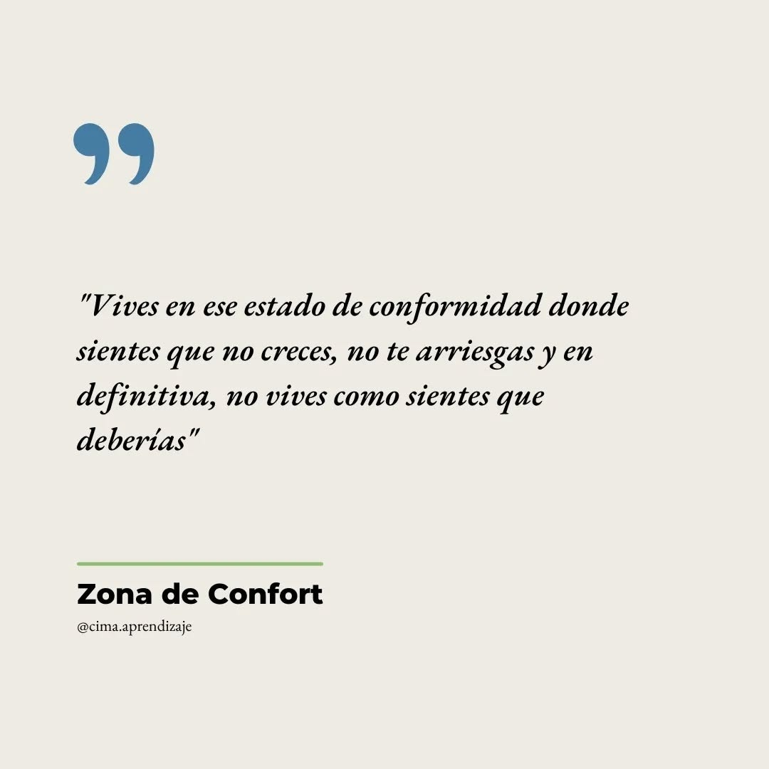 Zona de Confort – CIMA